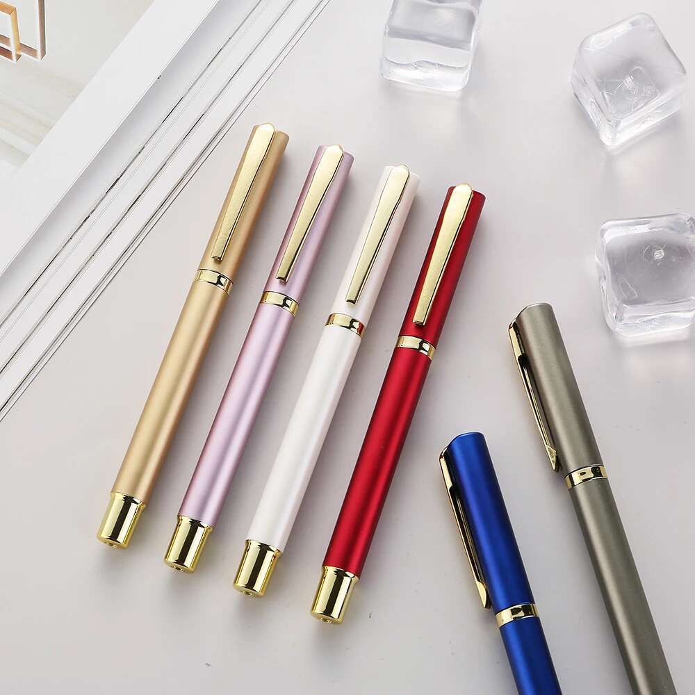 Office Stationery Supply Business - 1 ピース高級金属ビジネス事務用品高品質文具子供学用品文具ゲルペン