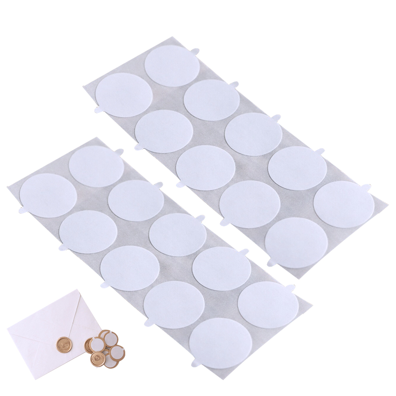 Wax Seal Stamp Kit - 超薄型粘着シールスタンプ,100/200ピース,粘着シールパッド