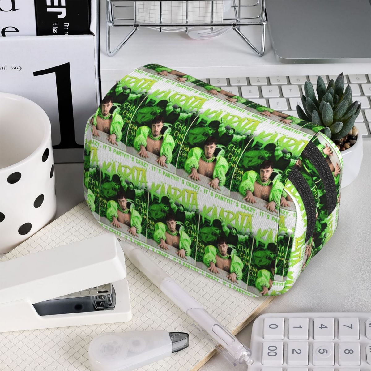 Stationery And Office Supply Chain - Kaarija チャチャチャ ユーロビジョンソングコンテスト ペンケース 学生ギフト用 ペンボックス