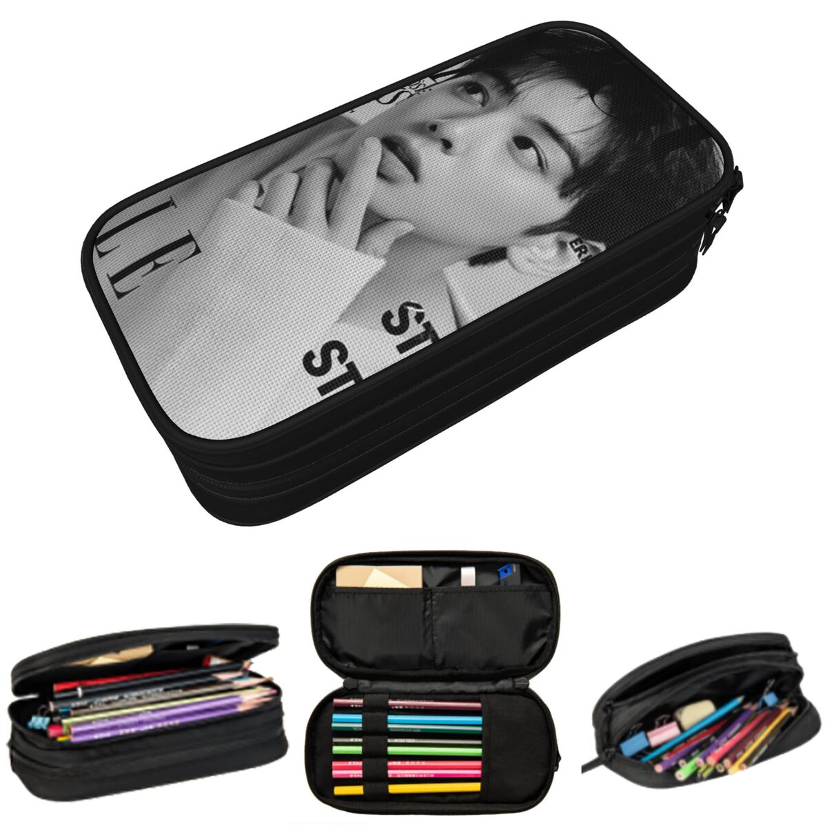 Stationery And Office Supply Chain - Cha EunWoo Kpop Astro ペンケース 男の子