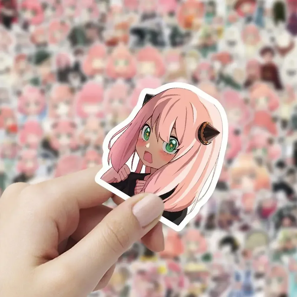 Memo Pad Sticky - SPY×FAMILY ステッカー 100 枚 - アニヤのかわいいアニメキャラクター