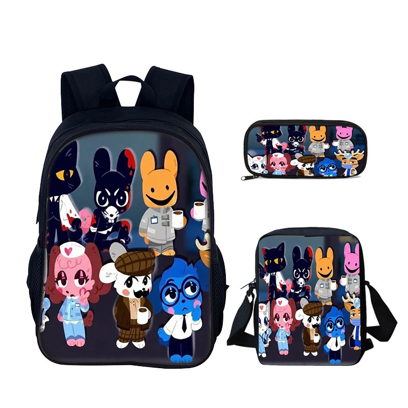 Robloxフィギュア 3 in 1 学生用スクールバッグセ - Pencil Case Large のレビューと価格