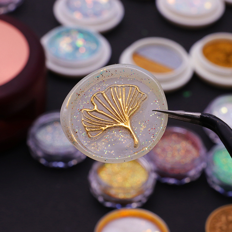 スクラップブッキング用の金型ワックスシール,18色,クリーム - Wax Seal Stamp Kit のレビューと価格