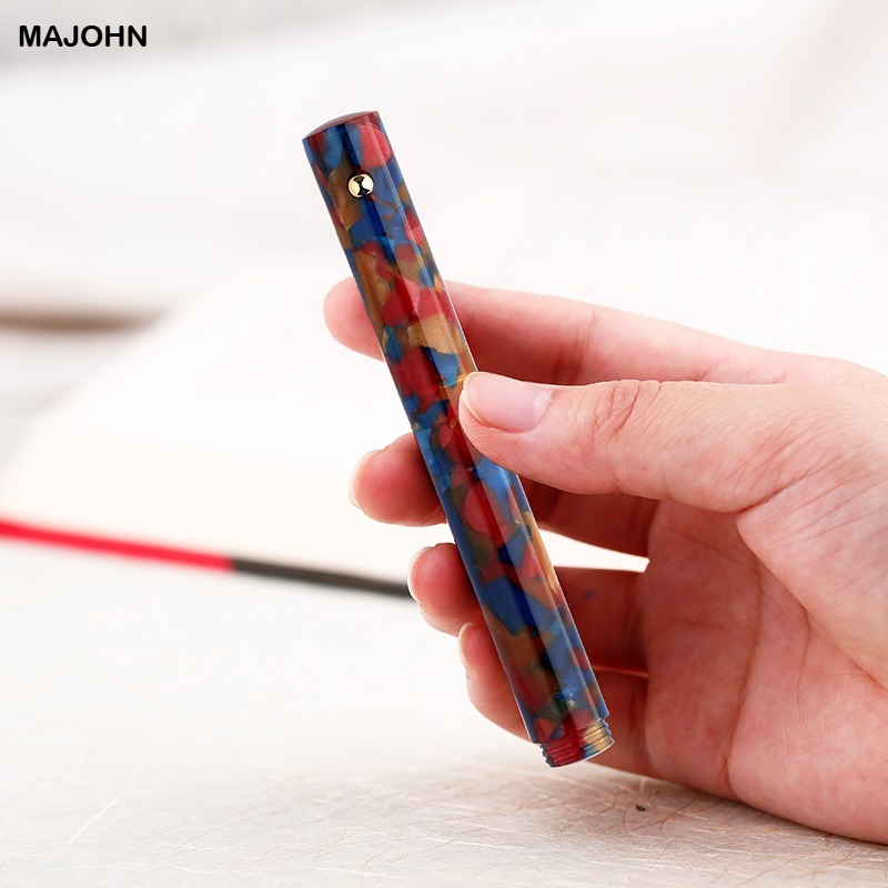 MAJOHN N8樹脂ガラスディップペンインクペン手作りペン - Office Stationery Supply Business のレビューと価格