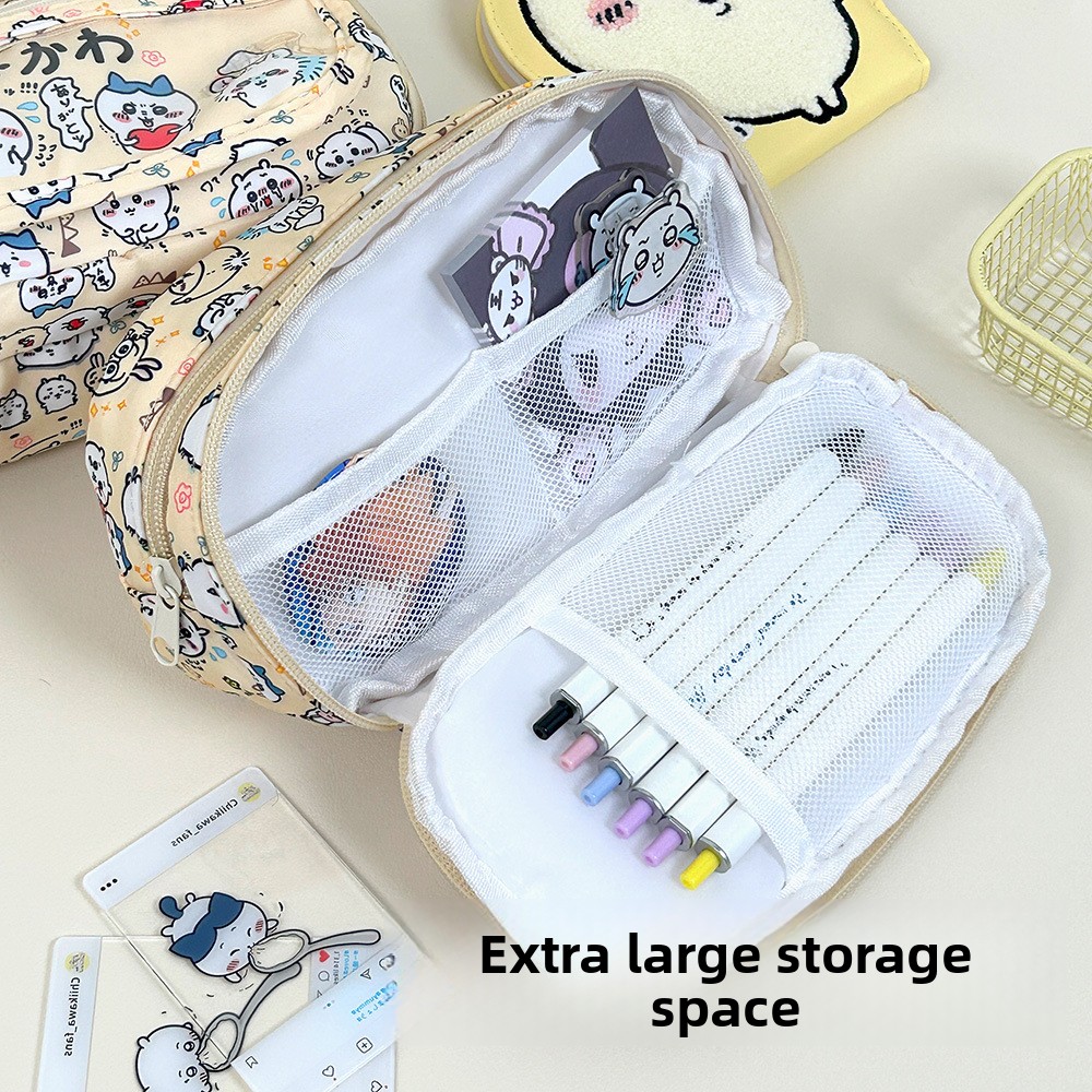 ジイ ペインバッグ ペンケース 大容量 文房具ポーチ うさぎ - Pencil Case Large のレビューと価格