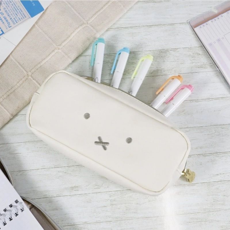 シンプルなミッフィーウサギの甘くてかわいいクリエイティブな漫 - Pencil Case Large のレビューと価格