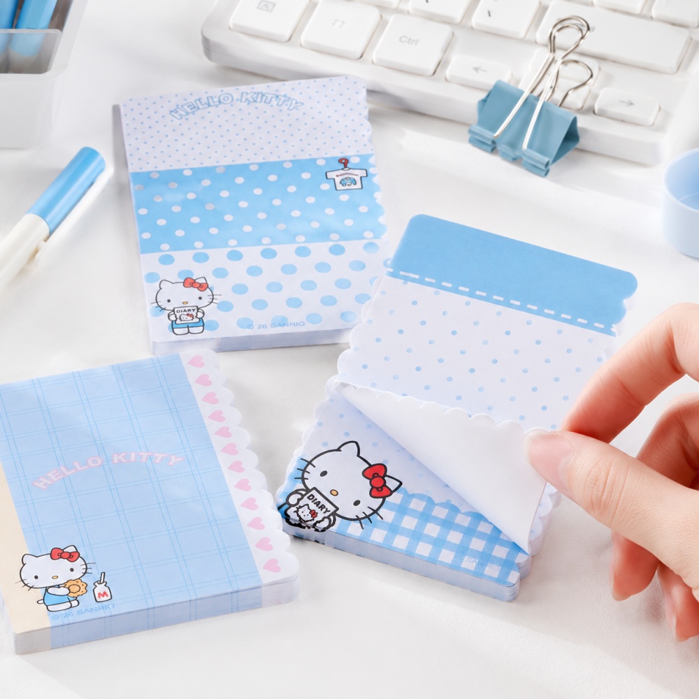 本物のサンリオ ハローキティ メモパッド M5 キュートブル - Stationery Office Items List のレビューと価格