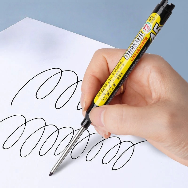 12/2本入り 45mm深穴マーカーペン ロングニブヘッド  - Whiteboard Marker Set のレビューと価格