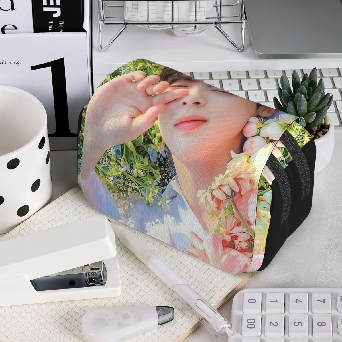 Cha EunWoo Kpop Astro ペンケース 学生 - Stationery And Office Supply Chain のレビューと価格