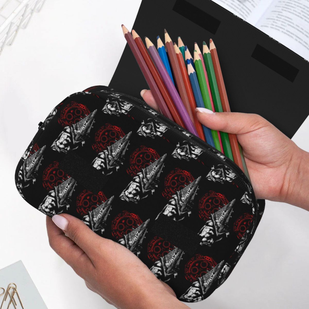 チェーンリンクとフォグサイレントヒルゲームのペンケース、男の - Stationery And Office Supply Chain のレビューと価格