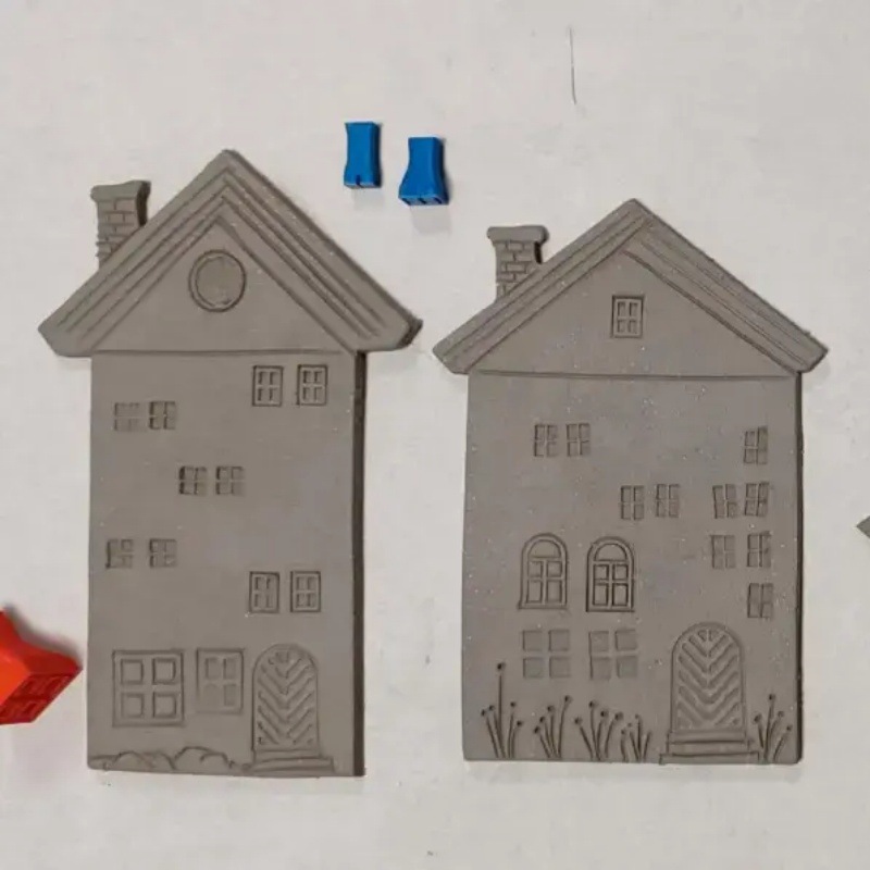 25 ピース/セットプラスチック粘土スタンプ成形キット、窓パ - Wax Seal Stamp Kit のレビューと価格