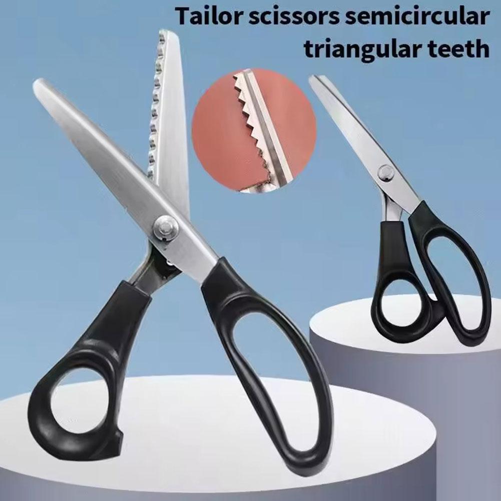 ステンレス鋼ピンキングはさみ ジグザグはさみ 三角歯 布切り - Scissors Stainless Craft のレビューと価格