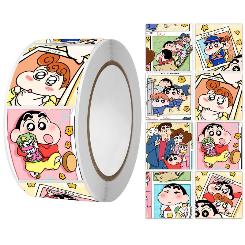 クレヨンしんちゃんステッカー かわいい漫画 高い外観価値 お - Memo Pad Sticky のレビューと価格