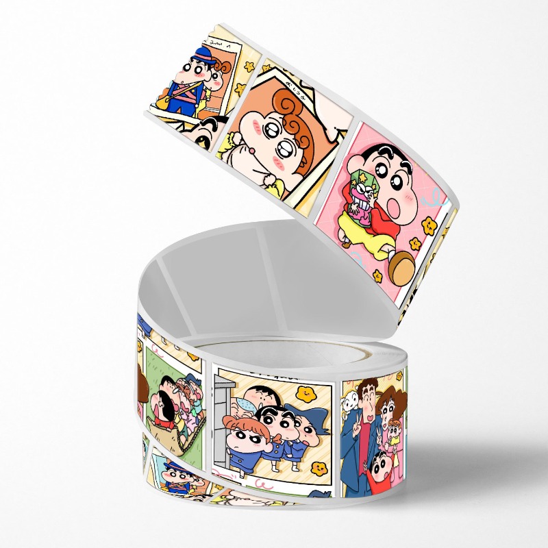 クレヨンしんちゃんステッカー かわいい漫画 高い外観価値 お - Memo Pad Sticky のレビューと価格