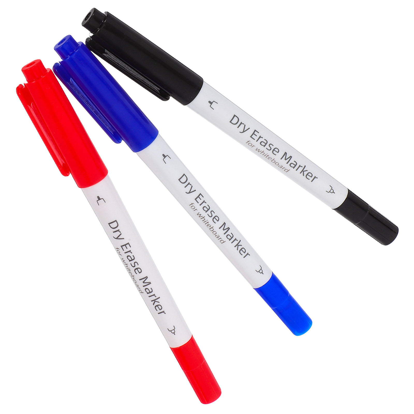 3本入り消せるホワイトボードマーカー、デュアルチップドライイ - Whiteboard Marker Set のレビューと価格